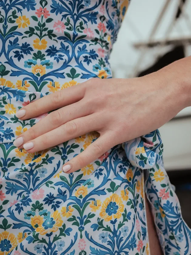 The Floral Lotus Sarong - Image 2
